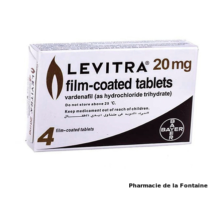 Levitra vardénafil générique